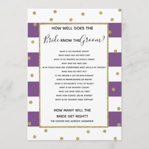 Braut kennt Braut Braut Braut Baby Dusche Spiel Einladung