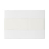 Braut-Klebekleber für Rosenblumen Einladungsbanderole (Rückseitenbeispiel)