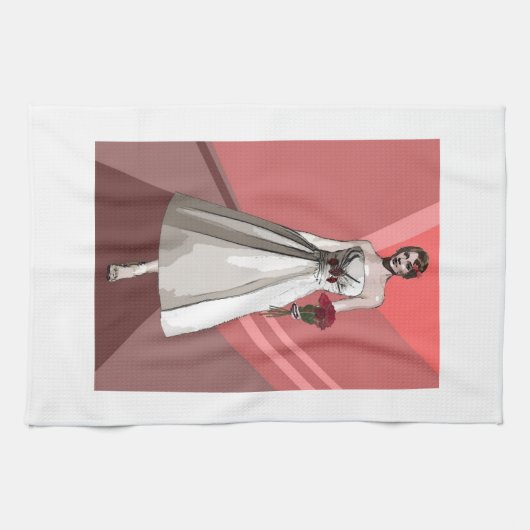 Braut Küchentuch (Horizontal)