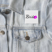 Braut-Kuss Button (Beispiel)