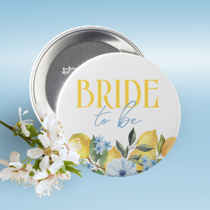 Braut-Limonen-Junggesellinnenabschied-Button Button