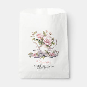 Braut-Lunch-Hochzeitsgunst-Geschenktasche in Rosé Geschenktütchen