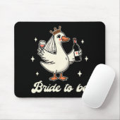 Braut Mädchen Brautjungfer Hochzeit Alberner Gans Mousepad (Mit Mouse)