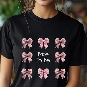 Braut mit rosa Schleife - Coquette T-Shirt