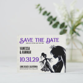 Braut mit Voodoo Doll Bride Save The Date