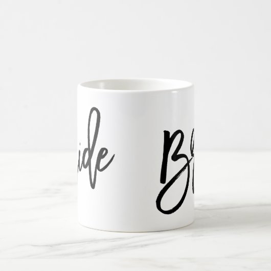 Braut-modische Beschriftung Kaffeetasse (Mittel)
