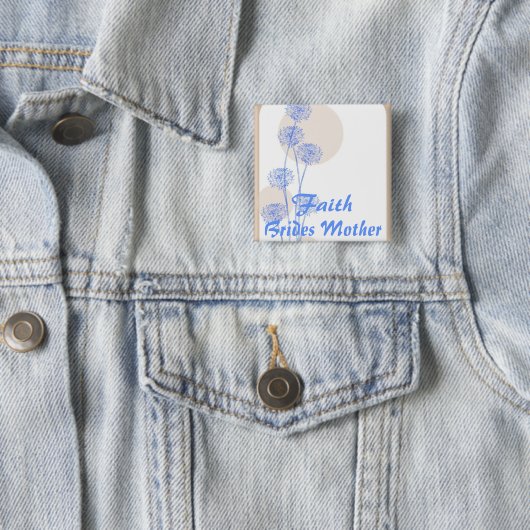 Braut-Mutter Button (Beispiel)