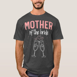 Braut-Mutter-Junggesellinnen-Abschied Brautparty F T-Shirt