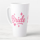 Braut Neon Pink Milchtasse (Linke Ecke)