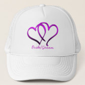 Braut-oder Bräutigam-Hut Truckerkappe (Vorderseite)