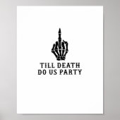 Braut oder Die, bis der Tod uns Party macht Poster (Vorne)