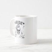Braut oder Die bis zum Tod tun uns Party Gothic Ba Kaffeetasse (Vorderseite Links)