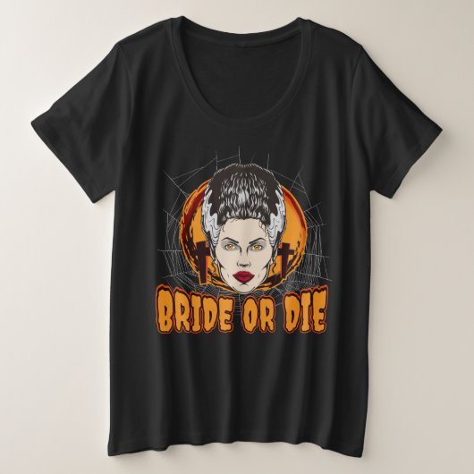 Braut oder die große größe T-Shirt (Design vorne)