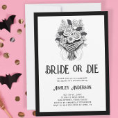 Braut oder Die Junggeselinnen-Abschied Wochenende Einladung