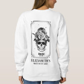 Braut oder Die Til Death Do us Party Gothic Weddin Sweatshirt (Rückseite)