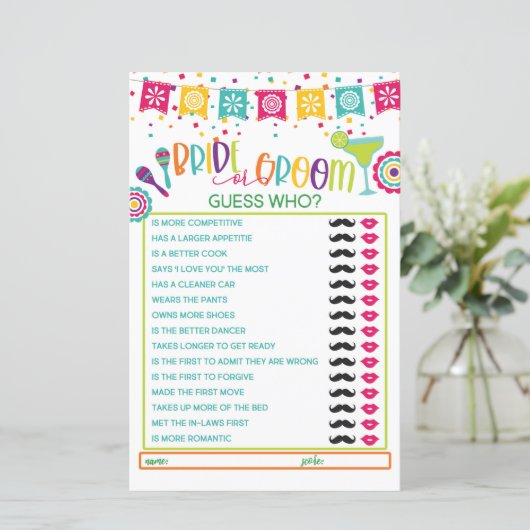 Braut oder Game - Fiesta WH (Stehend Vorderseite)