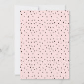 Braut oder Groom sagte er, sie sagte Brautparty Ga Einladung (Rückseite)