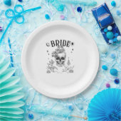 Braut Oder Stirb Bis Dass Der Tod Uns Party-Gotisc Pappteller (Party)