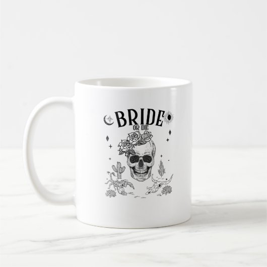Braut Oder Stirb Bis Dass Der Tod Uns Scheidet Got Kaffeetasse (Links)