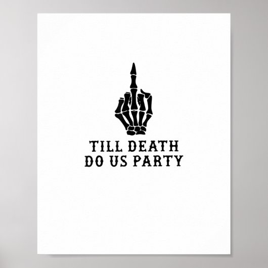 Braut oder stirb, bis der Tod uns scheidet Poster (Vorne)