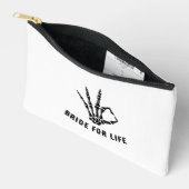 Braut oder stirb Skeleton Rockstar Handtasche (Offen)