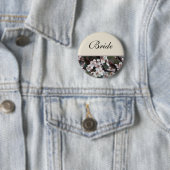 Braut, Pflaume, Blume Button (Beispiel)