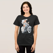 Braut Reiter Tri-Blend Shirt (Vorderseite voll)