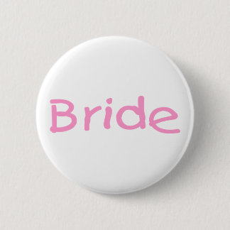 Braut (Rosa) Button