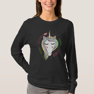 Braut sagt mit Einhorn Party Huhn Party T-Shirt