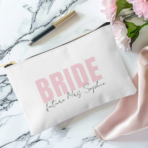 Braut Schminktasche Personalisiert Future Mrs. N Zubehörtasche