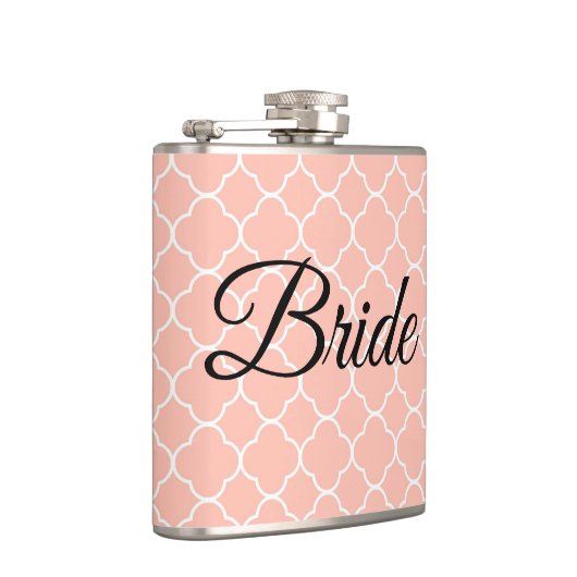 Braut schönes Rosa Flachmann (Rechts)