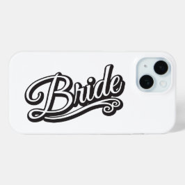Braut schwarz-weiß Case-Mate iPhone hülle