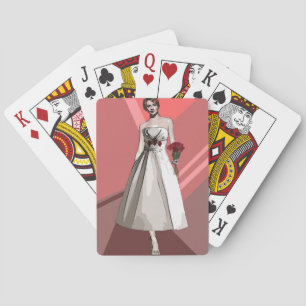 Braut Spielkarten