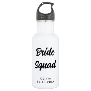 Braut-Squad-Brautjungfernabschied-Junggesellinnena Edelstahlflasche