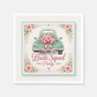 Braut-Squad-Brautjungfernabschied-Servietten Serviette