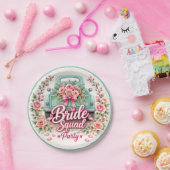 Braut-Squad-Floral-LKW-Papierteller Pappteller (Party)
