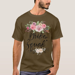 Braut Squad Hochzeit Junggesellinnenabschied T-Shirt