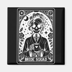 Braut-Squad-Tarotkarten-Braut-Coven-Gothic-Jungges Magnet