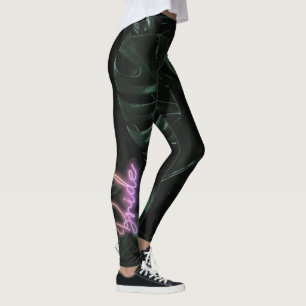 Braut-Squad   Tropical Palms Junggesellinnen-Absch Leggings