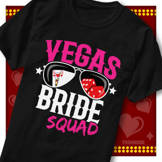 Braut Squad Vegas Junggesellinnenabschied Casino S T-Shirt