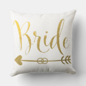 Braut-Stamm-Kissen Kissen (Rückseite)