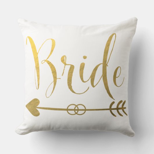 Braut-Stamm-Kissen Kissen (Vorderseite)