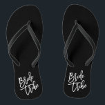 Braut-Stamm-Weiß-Skript Badesandalen<br><div class="desc"></div>
