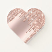 Braut süß zu sein 16. Girly Princess Makeup Rose Notizblock (Rückseite)