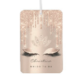 Braut süß zu sein 16. Rosa Rose Park Diamond Autolufterfrischer (Vorderseite)