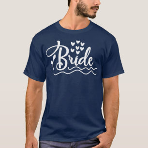 Braut Süßes Herz Hochzeitsfeier Und Junggesellinne T-Shirt