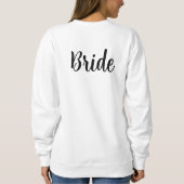 Braut Sweatshirt (Rückseite)