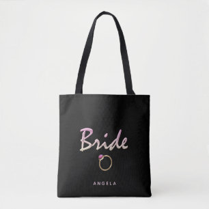 Braut, Taschenhaube, Perle Tasche