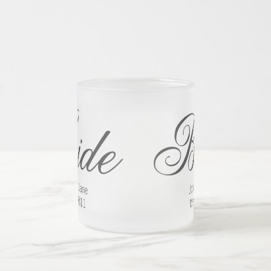 Braut-Tasse Mattglastasse (Mittel)