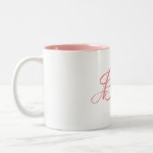 Braut-Tasse Zweifarbige Tasse (Links)